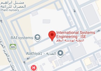 picture of our company's location on google maps